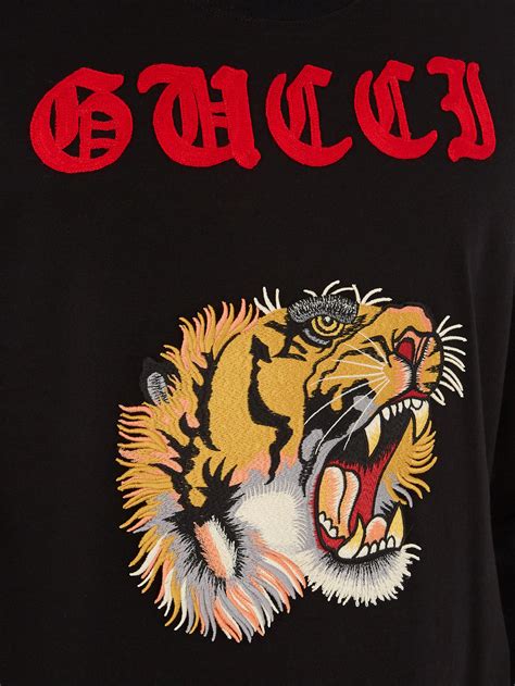 gucci tiger long sleeve shirt.